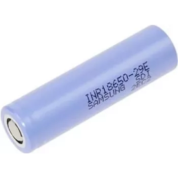 Įkraunama ličio jonų 18650 baterija Samsung INR18650-29E 3,6 V 2900 mAh plokščia viršūne