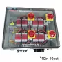 PV kombainerio dėžė CNC NV822553 DC 10 įvadų 10 išvadų IP66