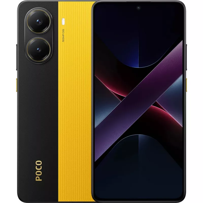 Išmanusis telefonas POCO X7 Pro 6,67 colio 12 GB 512 GB juodai geltonas