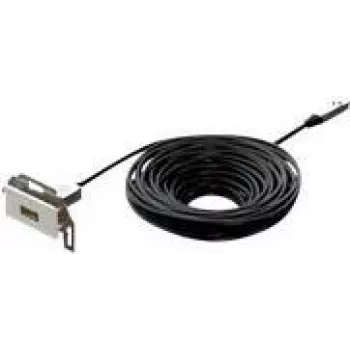 HDMI ilginamasis kabelis Kindermann Konnect design 25 m — Aktyvus optinis kabelis 4K 60 Hz