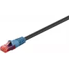 Goobay 94393 eterneto komutacinis kabelis juodas