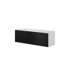 Cama living room furniture set ROCO 2 (2xRO1 + 4xRO3) Balta/Balta/Juoda