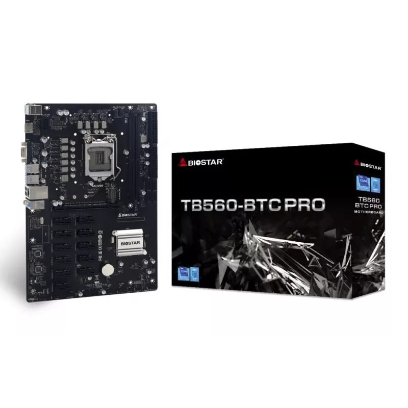 BIOSTAR TB560-BTC PRO pagrindinė plokštė