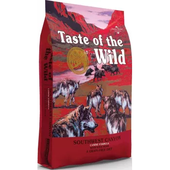 TASTE OF THE WILD Southwest Canyon – sausas šunų maistas – 12,2 kg