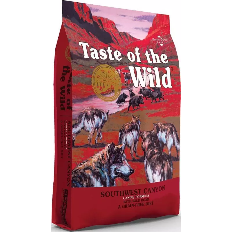 TASTE OF THE WILD Southwest Canyon – sausas šunų maistas – 12,2 kg