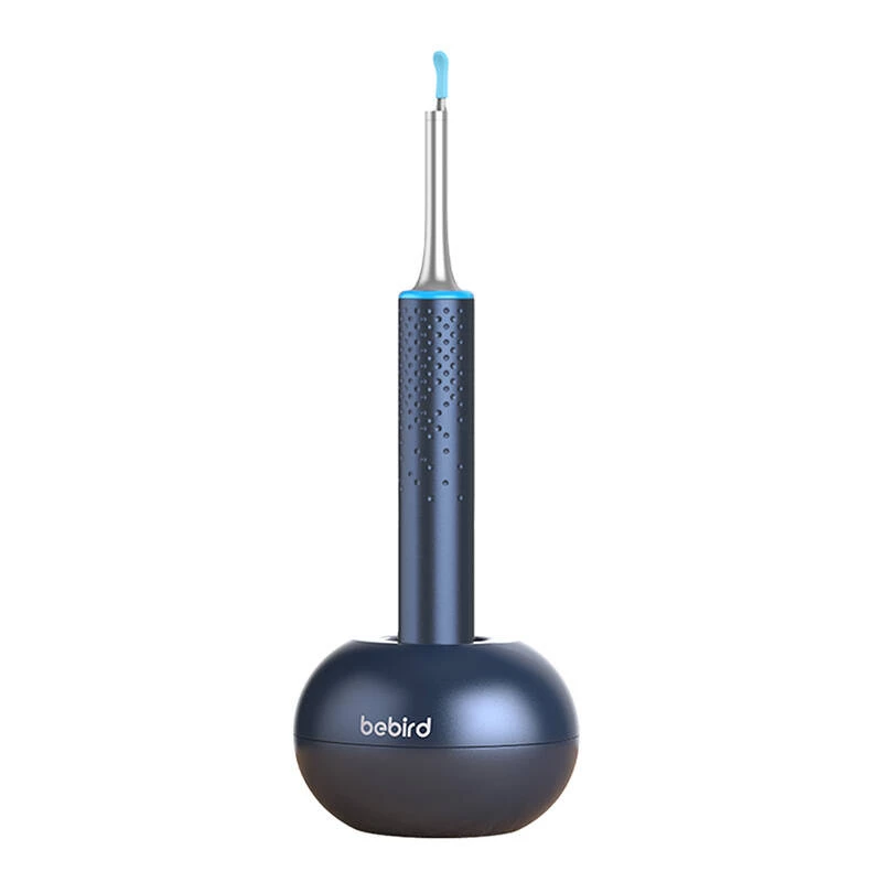 Ausų valiklis Bebird M9 S su HD kamera ir LED lempute, mėlynas