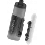 FIDLOCK TWIST dviračio butelis 600 ml polipropileno juodas pilkas