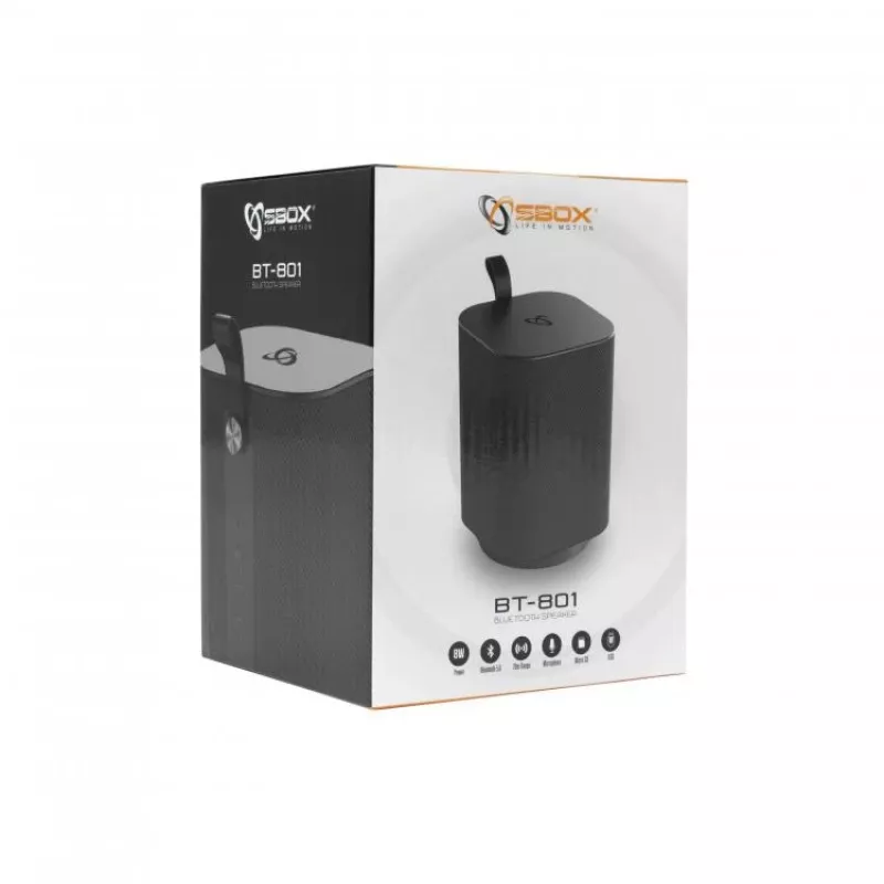 Sbox BT-801 Juoda