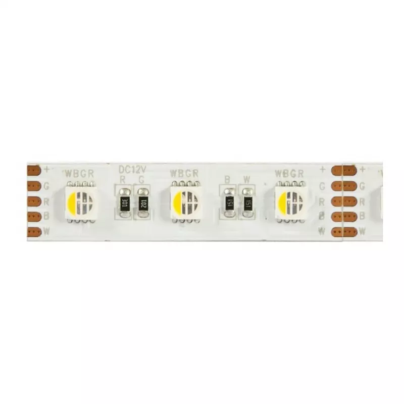Synergy 21 LED Flex Strip 5050 - 60 RGB DC24V + RGB-W vienas lustas SWW IP20