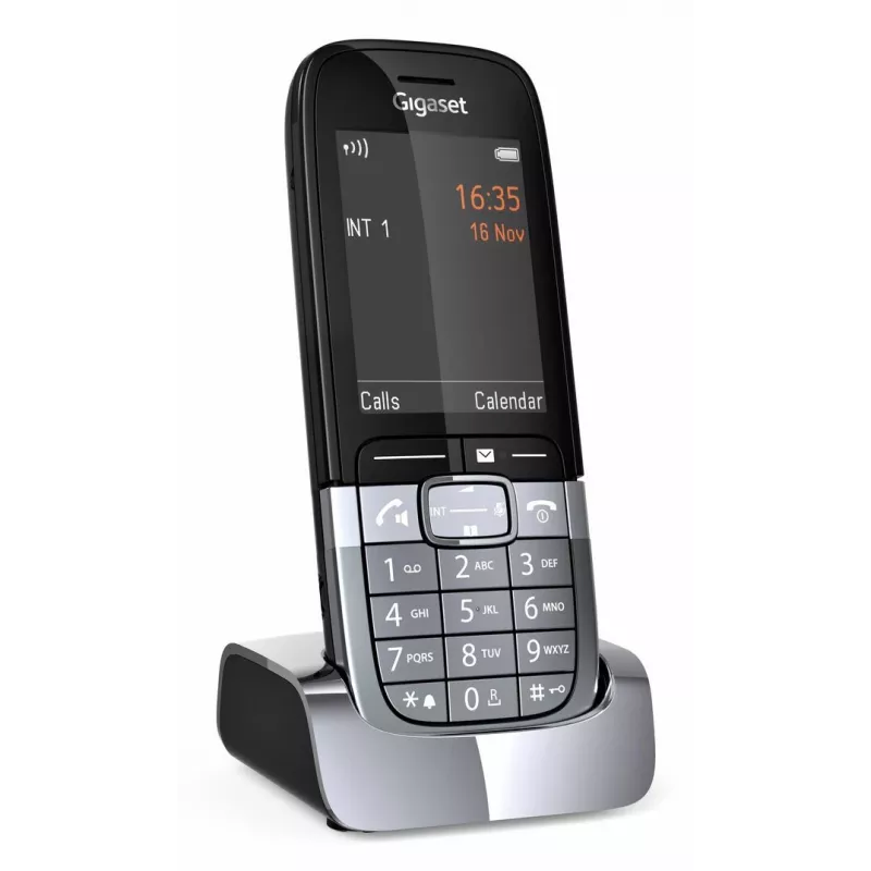 Gigaset SL850H Pro DECT telefonas su skambintojo ID, titano spalvos