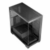 PC korpusas MODECOM Volcano Stellar NF ATX midi tower, grūdintas stiklas, juoda, palaiko ATX/micro ATX, GPU iki 420 mm, CPU aušintuvas 175 mm