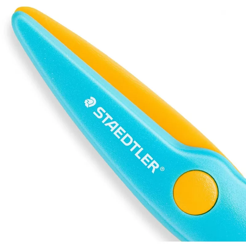 Žirklės Staedtler Noris Junior tiesaus pjūvio mėlynos geltonos 100 mm
