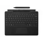 Klaviatūros ir „plonas Pen“ rėmelio rinkinys „Microsoft Surface Pro“ – QWERTY išdėstymas, „Microsoft Cover Port“, juoda, suderinama su „Surface Pro 11/10/9/8“