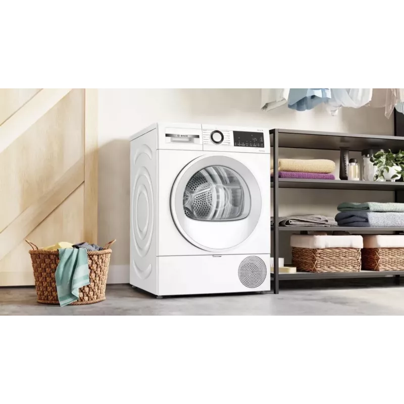 Bosch WQG2320LSN šilumos siurblio skalbinių džiovyklė, 8 kg, balta