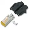 Draka UC900 - komutacinis kabelis - RJ-45 (M) - to - RJ-45 (M) - 3 m - SFTP, PiMF - CAT 6a - Halogen-Free - Geltona (21.05.9532)