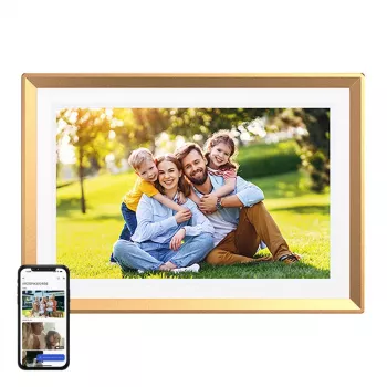 Arzopa D10 (auksinis) 10.1 skaitmeninis nuotraukų rėmelis