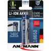 Ansmann 1307-0003 buitinė baterija Įkraunama baterija 18650 ličio jonų (Li-Ion)
