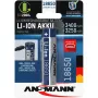 Ansmann 1307-0003 buitinė baterija Įkraunama baterija 18650 ličio jonų (Li-Ion)
