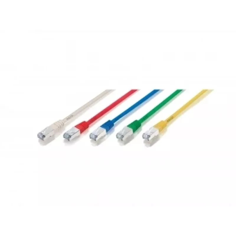 Equip Cat.5e F/UTP 5.0m tinklo kabelis, raudonas, 5 m, Cat5e, F/UTP (FTP)
