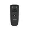 Rankinis brūkšninių kodų skaitytuvas Zebra CS60 1D/2D LED belaidis IP65 juodas, Bluetooth/USB, 100 m atstumas, 83 g