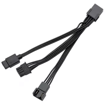 Kabelio skirstytuvas ventiliatoriaus PWM ir D-RGB signalams, ek water blocks EK-Loop OmniLink 10cm