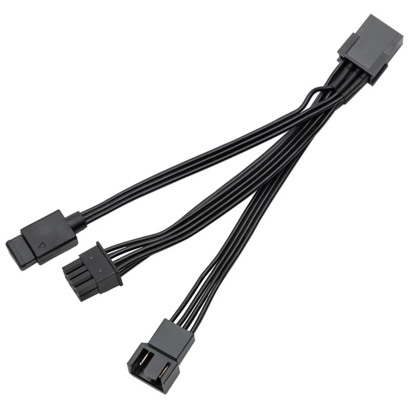 Kabelio skirstytuvas ventiliatoriaus PWM ir D-RGB signalams, ek water blocks EK-Loop OmniLink 10cm