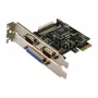 Vidinė PCIe sąsajos plokštė LOGILINK PC0033 su nuosekliaisiais ir lygiagrečiaisiais išėjimais, NetMOS mikroschemų rinkinys