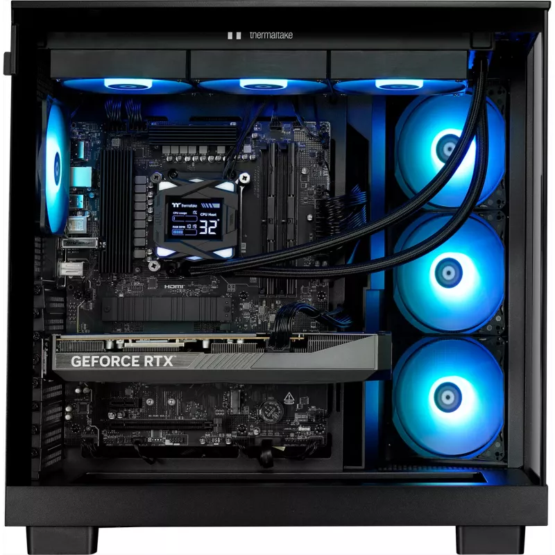 FTW A-Line LCS 5070Ti D5, žaidimų kompiuteris juodas/permatomas, Windows 11 Home