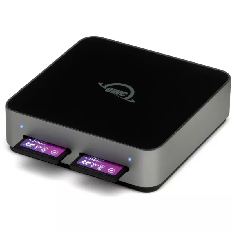 OWC Atlas - SD - SDXC - juoda - 2400 Mbit/s - aktyvumo indikatorius - taip - macOS X 10.11 El Capitan macOS 10.12 Sierra macOS 10.13 High Sierra macOS 10.14 Mojave macOS 10.15... - USB 3.2 Gen 2
