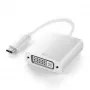 USB-C į DVI adapteris extra digital DV00DV4063 15 cm kabelis, vaizdo išvestis USB-C įrenginiams