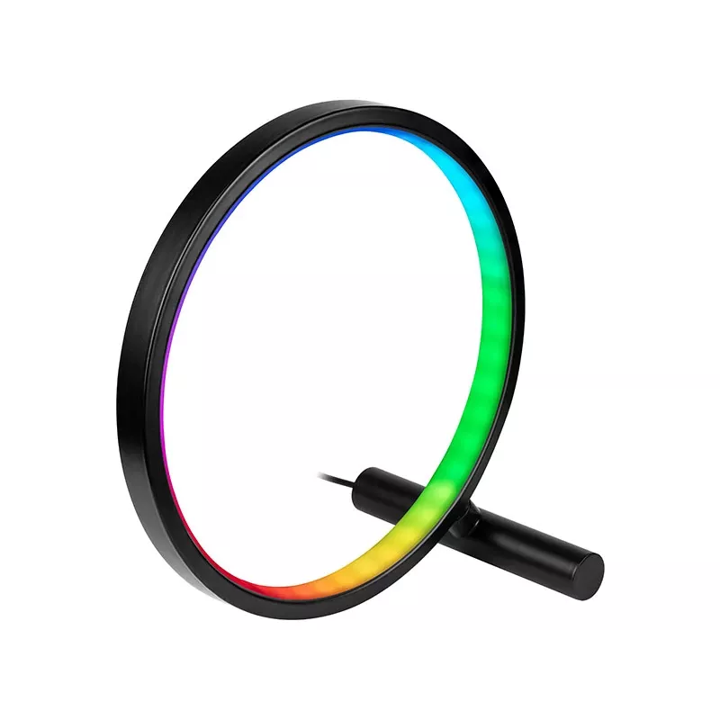 Stalinė lempa TRACER Ambience Smart Circle LED RGB — dekoratyvus išmanusis LED apskritimas