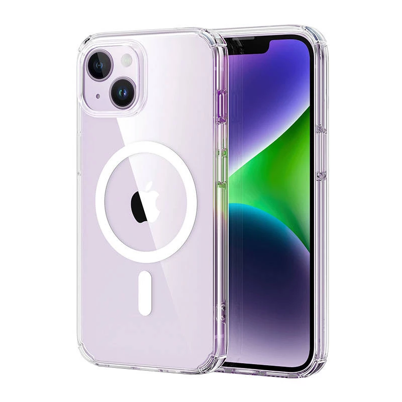 ESR Krystec Clear dėklas „iPhone 14 Plus“, „MagSafe“ (skaidrus)