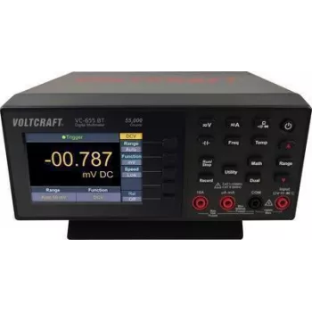 VOLTCRAFT VC-655 BT stacionarus skaitmeninis multimetras CAT I 1000 V, CAT II 600 V Ekranas (skaitmenys): 55000 (VC-11785300)
