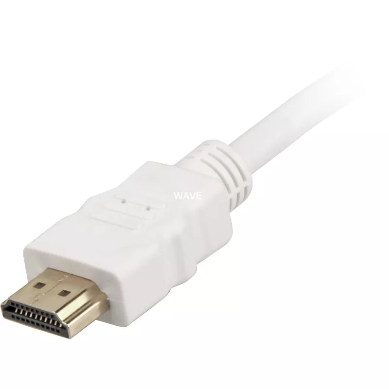 HDMI laidas Sharkoon 1m 2xHDMI