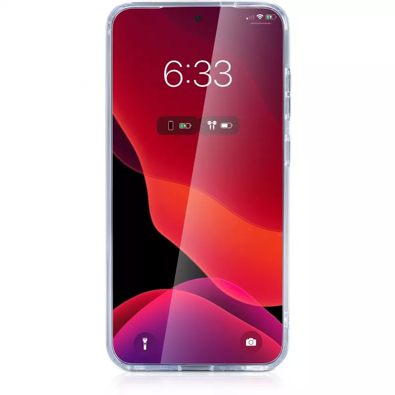 nevox StyleShell SHOCKFlex dėklas Samsung Galaxy S25+ 6,7 colio permatomas