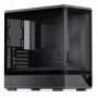 Kompiuterio korpusas Jonsbo D200 midi-tower mATX grūdintas stiklas mini temperatūros ekranas juodas