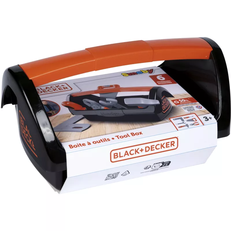 Juoda+Decker įrankių dėžė, Kids Tool