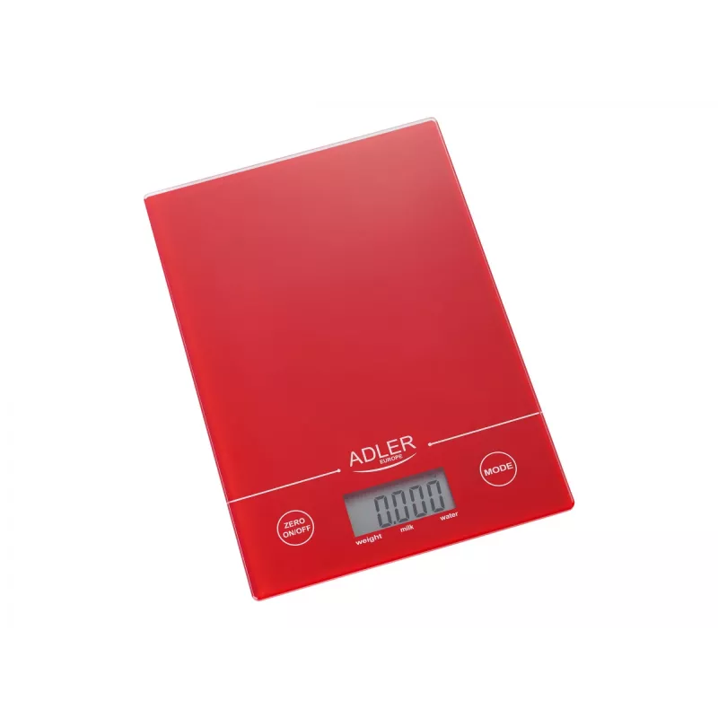 Elektroninė virtuvinė svarstyklė Adler AD 3138 raudona