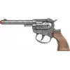 Žaislinis metalinis kaubojaus revolveris Gonher 8 šūvių modelis 239842