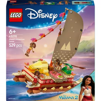 LEGO 43270 Bricks & Blocks set — 529 elementai, 3 minifigūrėlės, 260×120×220 mm, 0.198 kg, sidabrinis