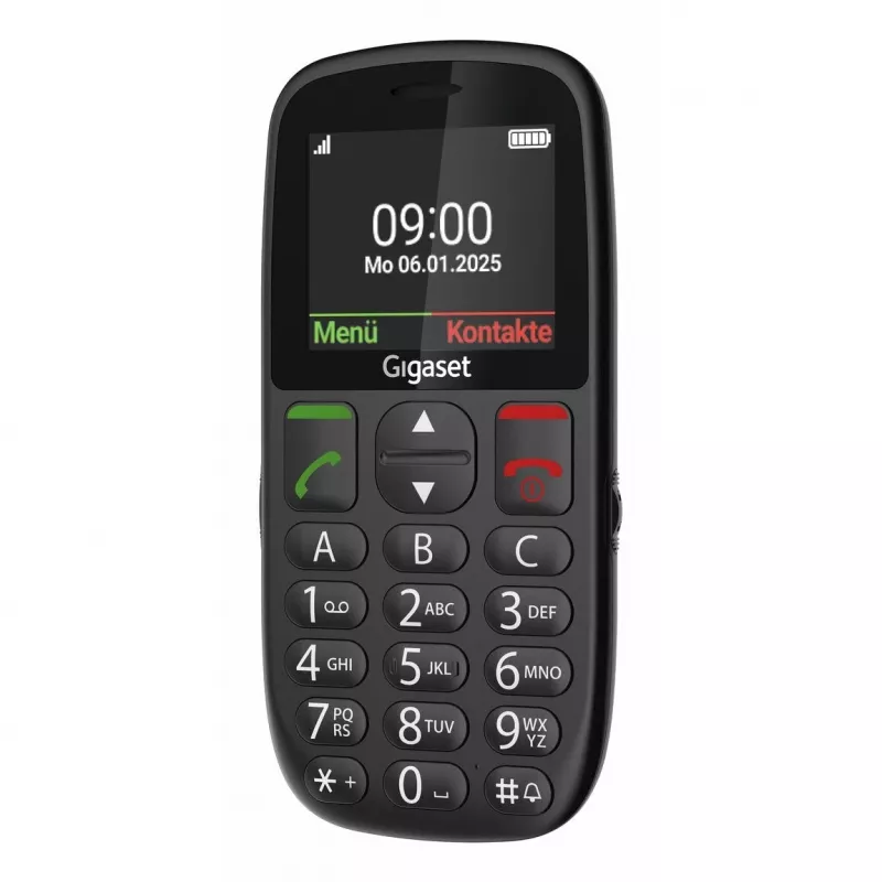 Siemens GL395 Black mobilusis telefonas 5,6 cm / 2,20 colio - 0,30 Mpx kamera (S30853-H1230-R101)