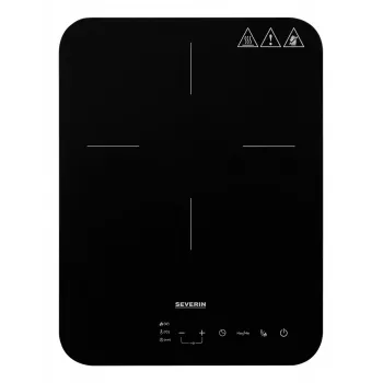 Indukcinė kaitlentė SEVERIN KP 1032, 1 zonos jutiklinis valdymas, 220 mm Ø, 2000 W, stiklo keramikos paviršius, pastatoma