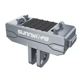 Sunnylife AD020 magnetinis aliuminis adapteris, skirtas Insta360 X5 / Ace / Ace Pro 2 / 1