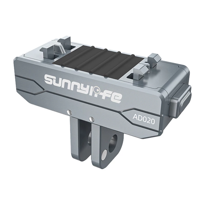 Sunnylife AD020 magnetinis aliuminis adapteris, skirtas Insta360 X5 / Ace / Ace Pro 2 / 1
