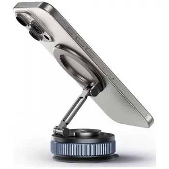 Telefono laikiklis USAMS ZJ084 magnetic tarnish — magnetinis automobilinis/stalinis laikiklis išmaniesiems telefonams