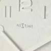 NeXtime 3096WI - Sieninis - kvarcinis laikrodis - Apskritas - Baltas - Medis - Medis