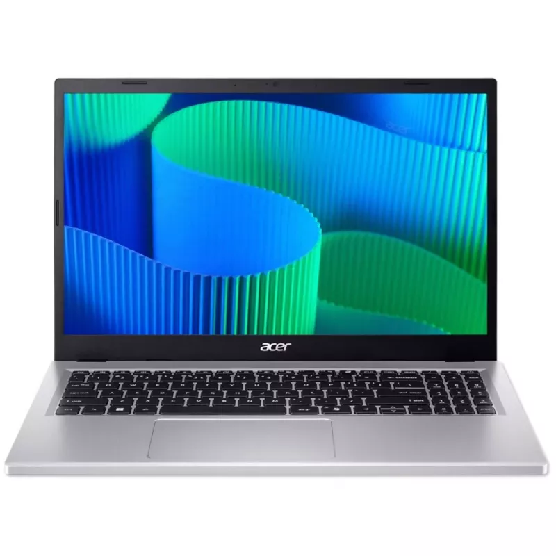 Nešiojamas kompiuteris Acer Extensa 15 EX215-57-TCO-3290 Intel i3-1315U 15.6 col. FHD 8GB DDR5 256GB SSD Wi‑Fi 6 Windows 11 Pro Education Sidabrinis