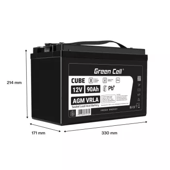 Baterija AGM VRLA 12V 90Ah IP54