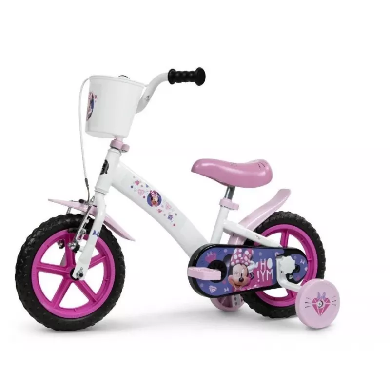Vaikiškas dviratis HUFFY Disney MINNIE 12 colių ratas, modelis 22434W