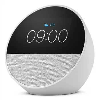 Amazon Echo Spot (2024) Glacier Balta